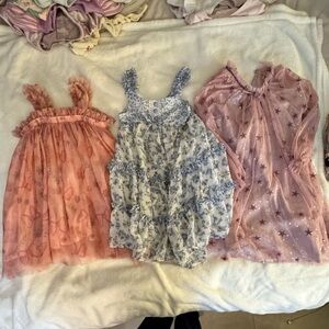 Cat & Jack Kids Dresses - Pink, Blue, Purple